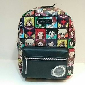 my hero academia mini backpack